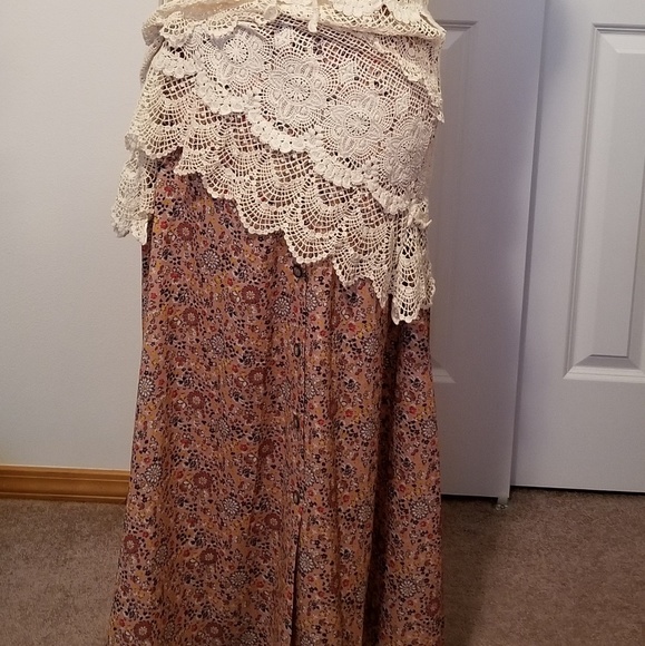 Long Floral Summer Skirt - Picture 4 of 8